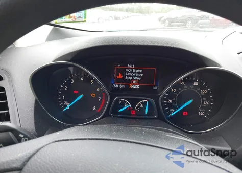 2018 Ford Escape Se z USA, uszkodzony, nr VIN 1FMCU0GD7JUC47452